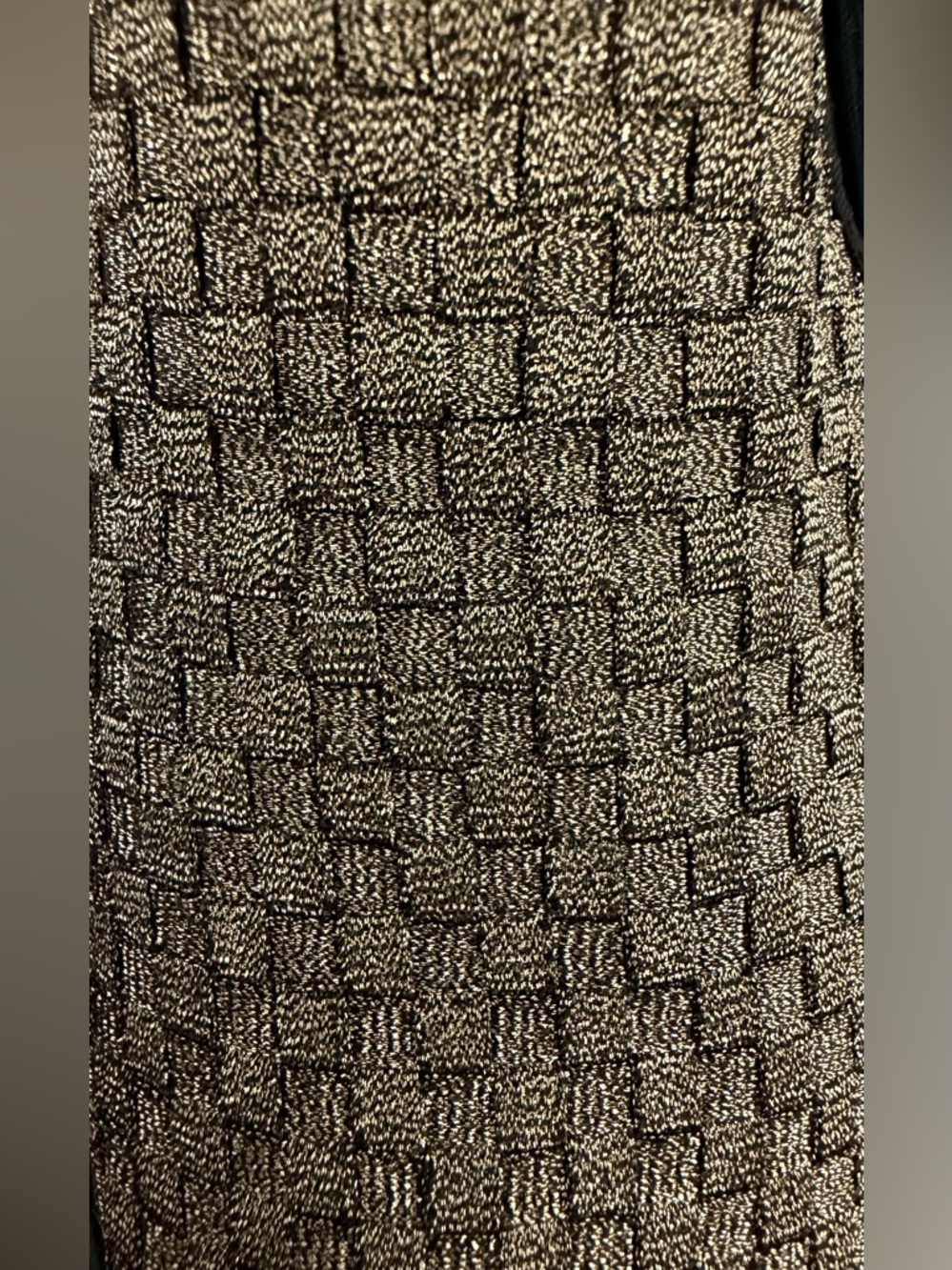 Bernie mev. Gold Bronze w/Black Accents Woven Slip-On Loafers EU39/US 8 NWOT - Picture 7 of 7